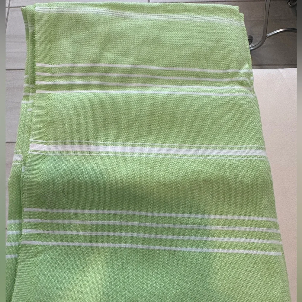 Gold Case Cotton Striped Turkish Towel